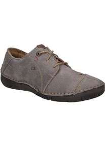Schn&uuml;rschuh Josef Seibel "Fergey 20, grau", Damen, Gr. 36, grau, Obermaterial: 100% Rindsleder Leather cow., Schuhe Schn&uuml;rschuh
