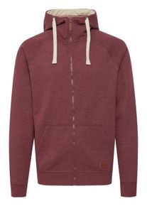 Kapuzensweatjacke Blend "Kapuzensweatjacke BHSpeedy", Herren, Gr. M, rot (zinfandel), Obermaterial: 70% Baumwolle CO. 30% Polyester PES., Sweatjacken Kapuzensweatjacke