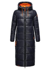 Steppmantel Navahoo "Steppmantel Schmuseengel", Damen, Gr. XXL, blau (navy), Obermaterial: 100% Nylon NY. Obermaterial: Futter: 100% Polyester PES. 100% Polyester PES., M&auml;ntel Steppmantel