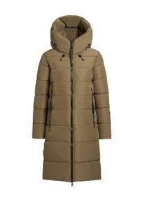 Steppmantel Khujo "Steppmantel Jilias5-YM", Damen, Gr. XS, gr&uuml;n (scrub gr&uuml;n), Obermaterial: 100% Polyester PES. Obermaterial: Futter: 100% Nylon NY. 100% Polyester PES., M&auml;ntel Steppmantel