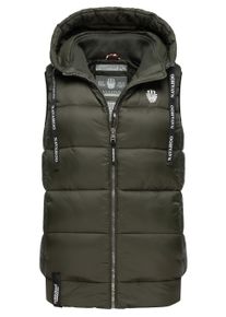 Steppweste Navahoo "Steppweste Kassidy", Damen, Gr. XS, gr&uuml;n (olive), Obermaterial: 100% Nylon NY. Futter: 100% Polyester PES. 100% Polyester PES., Westen Steppweste