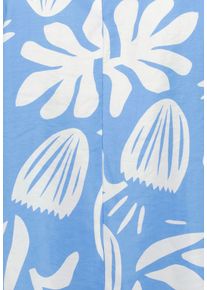 Klassische Bluse Blue Seven "Blue Seven Bluse", Damen, Gr. 38, 5579, royal, 85% Viskose, 15% Polyamid, Basic, normal normal, V-Ausschnitt, Blusen Klassische Bluse