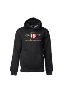 Sweatshirt Gant "Sweatshirt", Herren, Gr. XS, schwarz, Obermaterial: 78% Baumwolle CO. 22% Polyester PES., Sweatshirts Sweatshirt