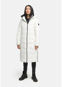 Winterjacke Marikoo "Marikoo Lanitaa Damen Winter Steppmantel Parka N079", Damen, Gr. XL, wei&szlig; (sanftes wei&szlig;), Obermaterial: 100% Polyester PES., Jacken Winterjacke