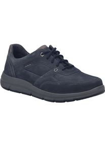 Sneaker Josef Seibel "Giuseppe 12, indigo-kombi", Herren, Gr. 44, blau (indigo, kombi), Obermaterial: 100% Rindsleder Leather cow., Schuhe Sneaker
