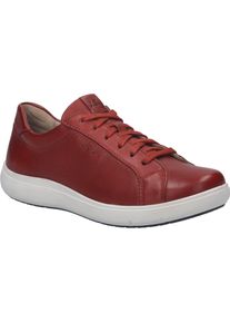 Sneaker Josef Seibel "Megan 07, hibiscus", Damen, Gr. 41, braun (hibiscus), Obermaterial: 100% Rindsleder Leather cow., Schuhe Sneaker