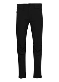 Trekkinghose North Bend "Trekkinghose NBGerd", Herren, Gr. L, N-Gr, schwarz, Obermaterial: 92% Polyester PES. 8% Elasthan EL., unifarben, regular fit kn&ouml;chellang, Hosen Trekkinghose