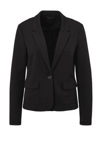 Jackenblazer GOLDNER "Kurzgr&ouml;&szlig;e Jersey-Blazer", Damen, Gr. 22, gr&uuml;n (royalblau), Obermaterial: 95% Polyester PES. 5% Elasthan EL., Sonstiges, Blazer Jackenblazer, keine/nicht relevant