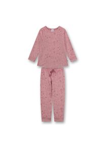Schlafanzug Sanetta "Pyjama", M&auml;dchen, Gr. 104, pink (rosa), Obermaterial: 100% Baumwolle CO(Bio)., Homewear-Sets Schlafanzug