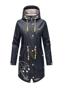 Outdoorjacke Marikoo "Marikoo Dancing Umbrella Damen Jacke B924", Damen, Gr. S, blau (navy), Obermaterial: 70% Polyester PES. 30% Polyurethan PU., Jacken Outdoorjacke