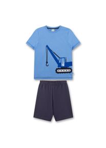 Schlafanzug Sanetta "Pyjama", Jungen, Gr. 104, blau, Obermaterial: 100% Baumwolle CO., Homewear-Sets Schlafanzug
