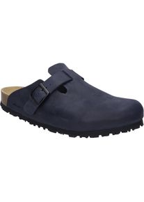 Clog Josef Seibel "Josef 04, jeans", Herren, Gr. 43, blau (jeans), Obermaterial: 100% Rindsleder Leather cow., Schuhe Clog