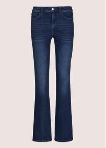 Madeleine Mode Regular-fit-Jeans MADELEINE "Jeans Bootcut-Jeans", Damen, Gr. 20, N-Gr, blau, Obermaterial: 97% Baumwolle CO. 3% Elasthan EL., Jeans Regular-fit-Jeans