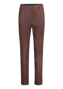 Outdoorhose Betty Barclay "Basic-Hose Slim Fit", Damen, Gr. 46, EURO, braun (light maroon), Obermaterial: 95% Polyester PES. 5% Elasthan EL., Hosen Outdoorhose