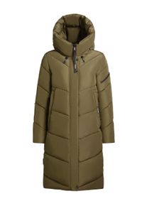 Steppmantel Khujo "Steppmantel Jange-YM", Damen, Gr. XXL, gr&uuml;n (scrub gr&uuml;n), Obermaterial: 100% Polyester PES. Obermaterial: Futter: 100% Nylon NY. 100% Polyester PES., M&auml;ntel Steppmantel