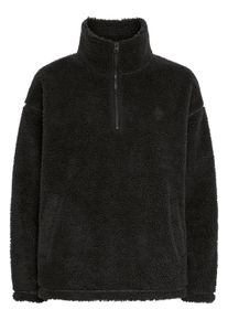 Fleecejacke oxmo "Fleecejacke OXTOLIRONE", Damen, Gr. XL, schwarz, Obermaterial: 100% Polyester PES., Jacken Fleecejacke