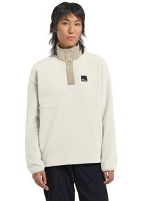 Fleecejacke Jack Wolfskin "SUMETRO HZ W", Damen, Gr. L, wei&szlig; (cotton wei&szlig;), Obermaterial: 100% Polyester, Jacken Fleecejacke, sportlicher Stil, atmungsaktives Material, leichtes Design