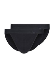 Slip Skiny "Slip 2er Pack", Herren, Gr. L, schwarz, Obermaterial: 100% Baumwolle CO., Unterhosen Slip
