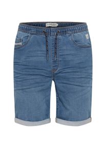 Jeansshorts 11 Project "Jeansshorts PRBarne", Herren, Gr. XL, N-Gr, blau (denim middle blau), Obermaterial: 85% Baumwolle CO. 13% Polyester PES. 2% Elasthan EL., Jeans Jeansshorts