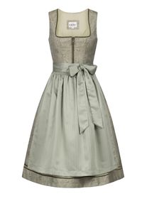 N&uuml;bler Dirndl N&Uuml;BLER "Dirndl Midi Gala", Damen, Gr. 38, EURO, gr&uuml;n, Obermaterial: 100% Polyester PES., Kleider Dirndl