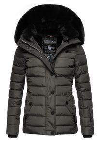 Steppjacke Navahoo "Winterjacke Milianaa", Damen, Gr. XS, grau (anthrazit), Obermaterial: 100% Polyester PES. Obermaterial: Futter: 100% Polyester PES. 100% Polyester PES., Jacken Steppjacke