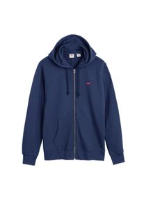 Levi's Sweatshirt LEVI'S "Sweatjacke The Original Housemark Zip Up 1er Pack", Damen, Gr. XXL, blau, Obermaterial: 100% Baumwolle CO., Sweatshirts Sweatshirt