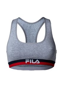 Bustier Fila "Bustier 1er Pack", Damen, Gr. S, N-Gr, grau, Obermaterial: 95% Baumwolle CO. 5% Elasthan EL., BHs Bustier