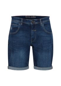 Jeansshorts FQ1924 "Shorts FQRome", Herren, Gr. L, N-Gr, blau (denim dunkelblau), Obermaterial: 98% Baumwolle CO. 2% Elasthan EL., Jeans Jeansshorts