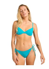 Bade-Shirt Billabong "Sol Searcher", Damen, Gr. XL, Cup B, blau (blau lagoon), Obermaterial: 86% Polyamid, 14% Elasthan;, Bikini-Oberteile Bade-Shirt