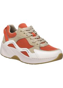 Sneaker Josef Seibel "Lissi 13, weiss-rot", Damen, Gr. 39, wei&szlig; (wei&szlig;, rot), Obermaterial: 80% Rindsleder Leather cow. 20% Textilmaterial TEXMAT., Schuhe Sneaker