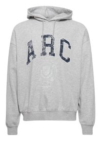 !Solid Kapuzenpullover SOLID "Hoodie SDGalad", Herren, Gr. XL, grau (light grau melange), Obermaterial: 60% Baumwolle CO. 40% Polyester PES., normal, Rundhals, Pullover Kapuzenpullover