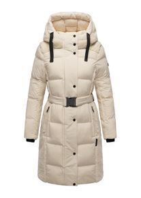 Wintermantel Navahoo "Wintermantel Funkelteddy 14", Damen, Gr. XXL, wei&szlig; (cream), Obermaterial: 100% Polyester PES. Obermaterial: Futter: 100% Polyester PES. 100% Polyester PES., M&auml;ntel Wintermantel