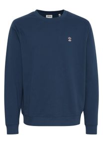 !Solid Rundhalspullover SOLID "Rundhalspullover SDNOOAM", Herren, Gr. XL, blau (big dipper), Obermaterial: 100% Baumwolle CO(Bio)., Pullover Rundhalspullover