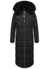 Winterjacke Navahoo "Navahoo Knuddelfee Damen Parka B990", Damen, Gr. L, schwarz, Obermaterial: 100% Polyester PES., Jacken Winterjacke