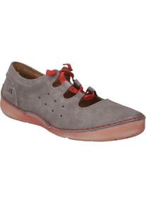 Schn&uuml;rschuh Josef Seibel "Fergey 71, grau-kombi", Damen, Gr. 36, grau (grau, kombi), Obermaterial: 100% Rindsleder Leather cow., Schuhe Schn&uuml;rschuh