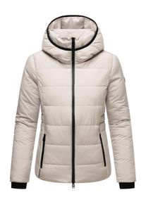 Steppjacke Marikoo "Marikoo Radaa Damen Stepp Jacke N025", Damen, Gr. S, grau (light grau), Obermaterial: 100% Polyester PES., Jacken Steppjacke