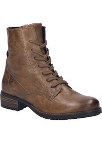 Stiefelette Josef Seibel "Kate 17, cognac", Damen, Gr. 45, braun (cognac), Obermaterial: 100% Rindsleder Leather cow., Schuhe Stiefelette