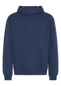 Kapuzenpullover Blend "Hoodie BHJUSTAN", Herren, Gr. L, blau (marineblaus), Obermaterial: 60% Baumwolle CO. 40% Polyester PES., Pullover Kapuzenpullover