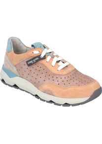 Sneaker Josef Seibel "Jonah 02, nude-multi", Damen, Gr. 36, beige (nude, multi), Obermaterial: 100% Rindsleder Leather cow., Schuhe Sneaker