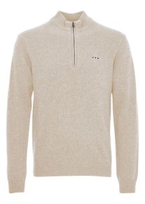 Troyer FQ1924 "Troyer FQLefq", Herren, Gr. L, grau (pewter mix), Obermaterial: 80% Wolle WO. 20% Polyester PES., unifarben, normal, Pullover Troyer
