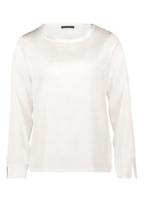 Schlupfbluse Betty Barclay "Schlupfbluse mit U-Boot-Ausschnitt", Damen, Gr. 36, wei&szlig; (rohwei&szlig;), Obermaterial: 97% Polyester PES. 3% Elasthan EL., Blusen Schlupfbluse