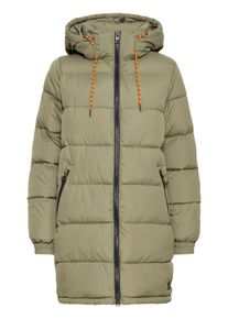 Steppmantel oxmo "Steppmantel OXJody", Damen, Gr. 38, gr&uuml;n (dusty olive), Obermaterial: 100% Polyester PES., M&auml;ntel Steppmantel