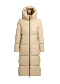 Steppmantel Khujo "Steppmantel Destiny", Damen, Gr. XL, beige, Obermaterial: 100% Polyurethan PU. Obermaterial: Futter: 100% Polyester PES. 100% Polyester PES., M&auml;ntel Steppmantel