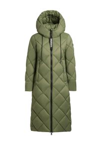 Steppmantel Khujo "Steppmantel Cilia", Damen, Gr. XXL, gr&uuml;n (fern gr&uuml;n), Obermaterial: 100% Nylon NY. Obermaterial: Futter: 100% Nylon NY. 100% Polyester PES., M&auml;ntel Steppmantel