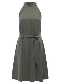 A-Linien-Kleid Ragwear "A-Linien-Kleid Angylee YOUMODO", Damen, Gr. XL, N-Gr, gr&uuml;n (schwarz olive), Obermaterial: 80% Viskose CV. 20% Polyester PES., Kleider A-Linien-Kleid