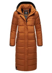 Steppmantel Navahoo "Steppmantel Isalie", Damen, Gr. XL, braun (rusty cinnamon), Obermaterial: 100% Polyester PES. Obermaterial: Futter: 100% Polyester PES. 100% Polyester PES., M&auml;ntel Steppmantel