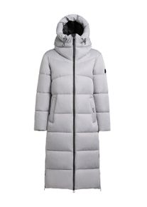 Steppmantel Khujo "Steppmantel Lima", Damen, Gr. XXL, grau (bliss melange grau), Obermaterial: 100% Polyester PES. Obermaterial: Futter: 100% Polyester PES. 100% Polyester PES., M&auml;ntel Steppmantel
