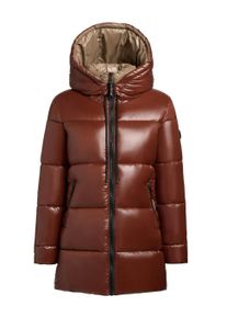 Kurzmantel Khujo "Steppmantel Grana-YM", Damen, Gr. XXL, braun (coconut braun), Obermaterial: 100% Nylon NY. Obermaterial: Futter: 100% Nylon NY. 100% Polyester PES., M&auml;ntel Kurzmantel