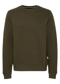 Rundhalspullover Blend "Rundhalspullover BHSweatshirt", Herren, Gr. XL, gr&uuml;n (forest night), Obermaterial: 55% Polyester PES. 45% Baumwolle CO., unifarben, Pullover Rundhalspullover
