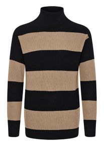 !Solid Rollkragenpullover SOLID "Rollkragenpullover SDSerge", Herren, Gr. M, schwarz (true schwarz), Obermaterial: 100% Baumwolle CO recyc.., Pullover Rollkragenpullover